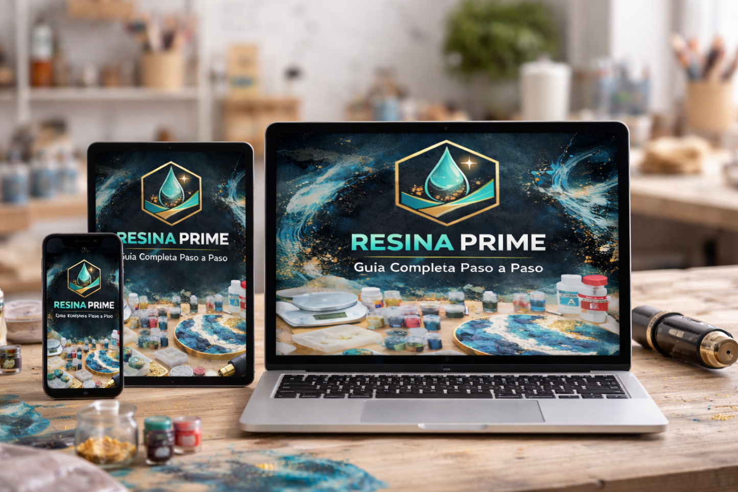 Ebook RESINA PRIME + VIDEOS + 13 BONOS